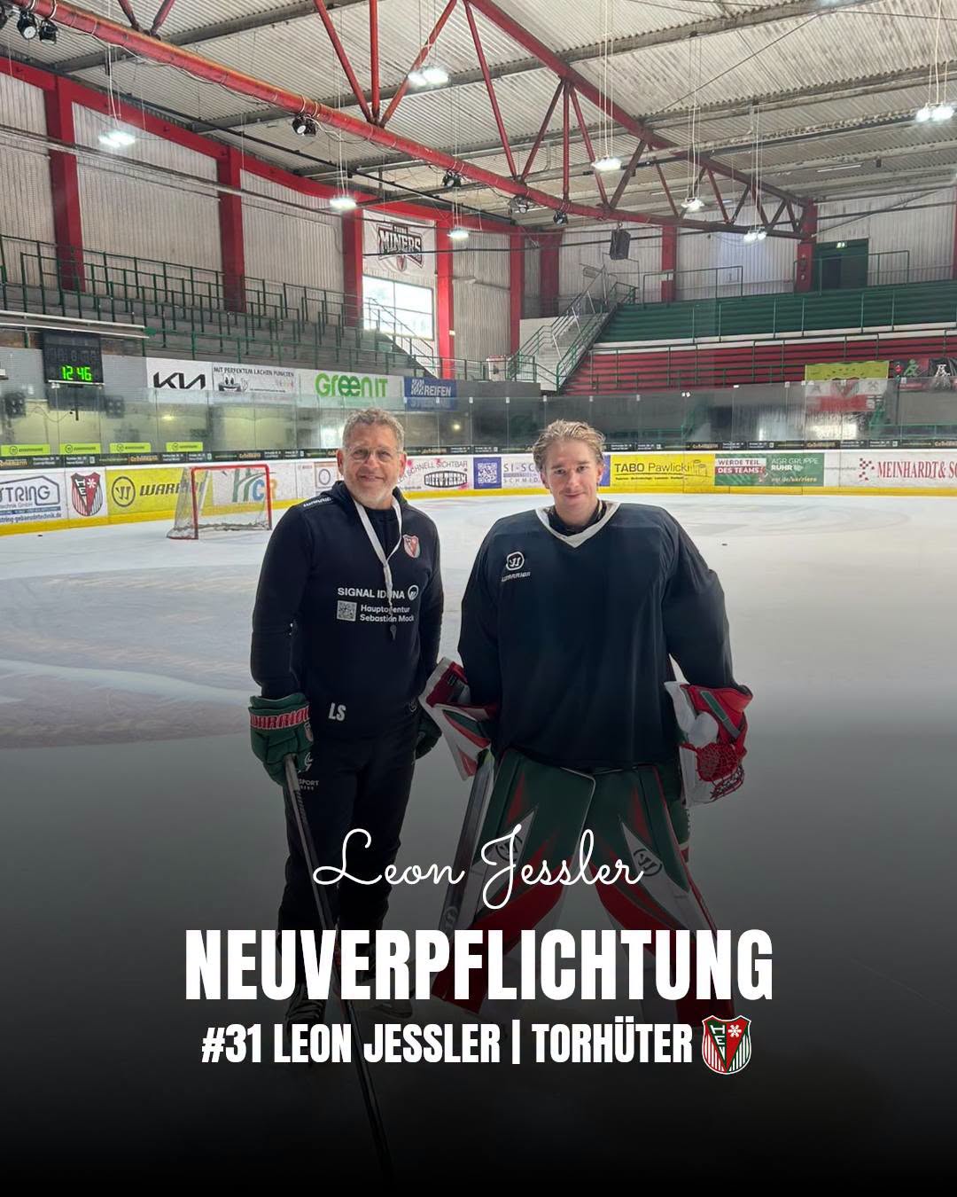 Leon Jessler verstärkt die Miners – Ole Blumenkamp erhält weitere Eiszeit