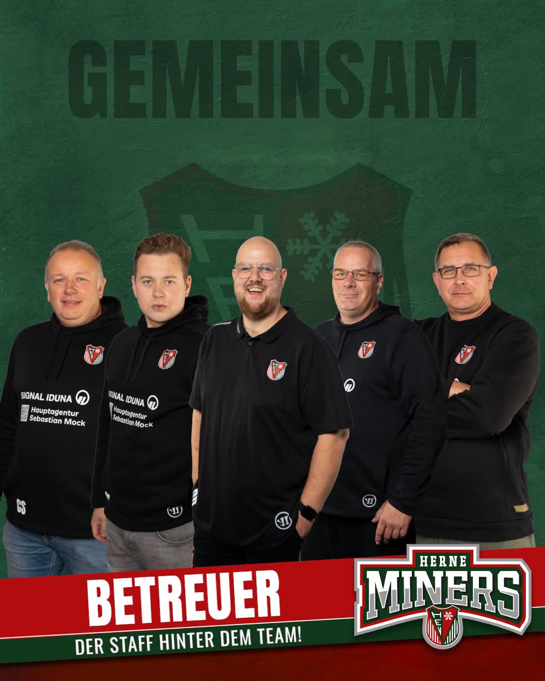 Das Team hinter dem Team! 💥