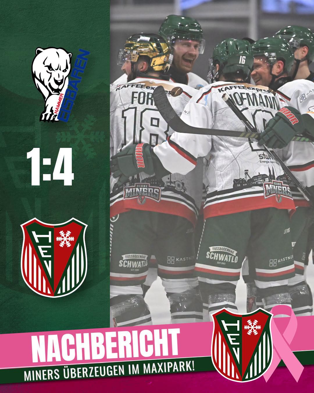 Miners eiskalt – HEV holt Auswärtssieg in Hamm! 💯